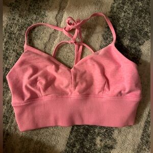 Alo Yoga Athletic Pink Sports Bra Size medium